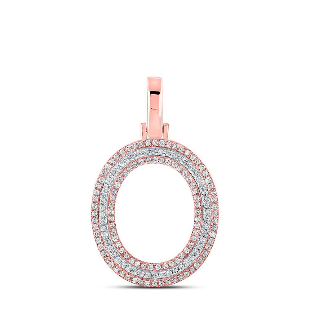 3/8CTW-DIA P1 INITIAL "O" PENDANT