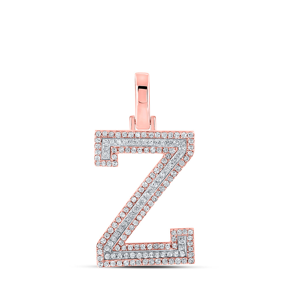 3/8CTW-DIA P1 INITIAL "Z" PENDANT