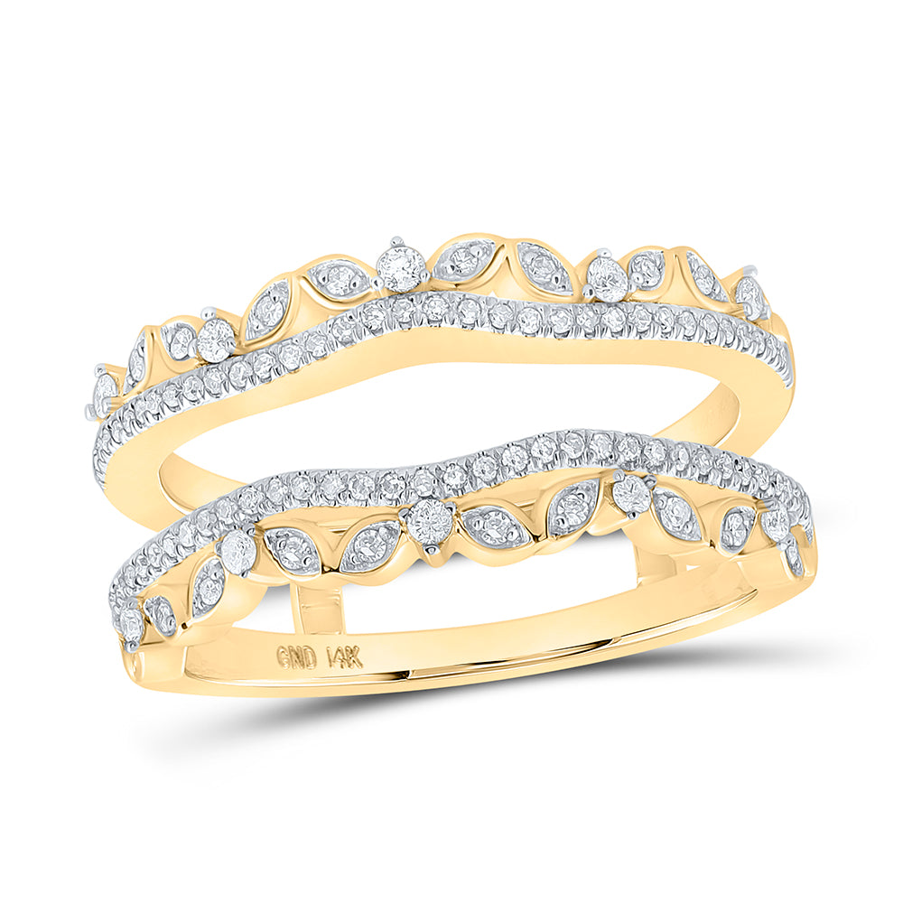 1/3CTW-DIA CN INSERT ENHANCER RING