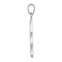 Load image into Gallery viewer, 14k White Gold Polished Trinity Knot Pendant
