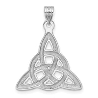 Load image into Gallery viewer, 14k White Gold Polished Trinity Knot Pendant
