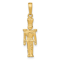 Load image into Gallery viewer, 14k Polished 3-D Toy Soldier Pendant
