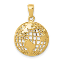 Load image into Gallery viewer, 14k Polished Globe Pendant
