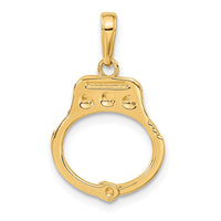 Load image into Gallery viewer, 14K 2-Piece Handcuffs Charm
