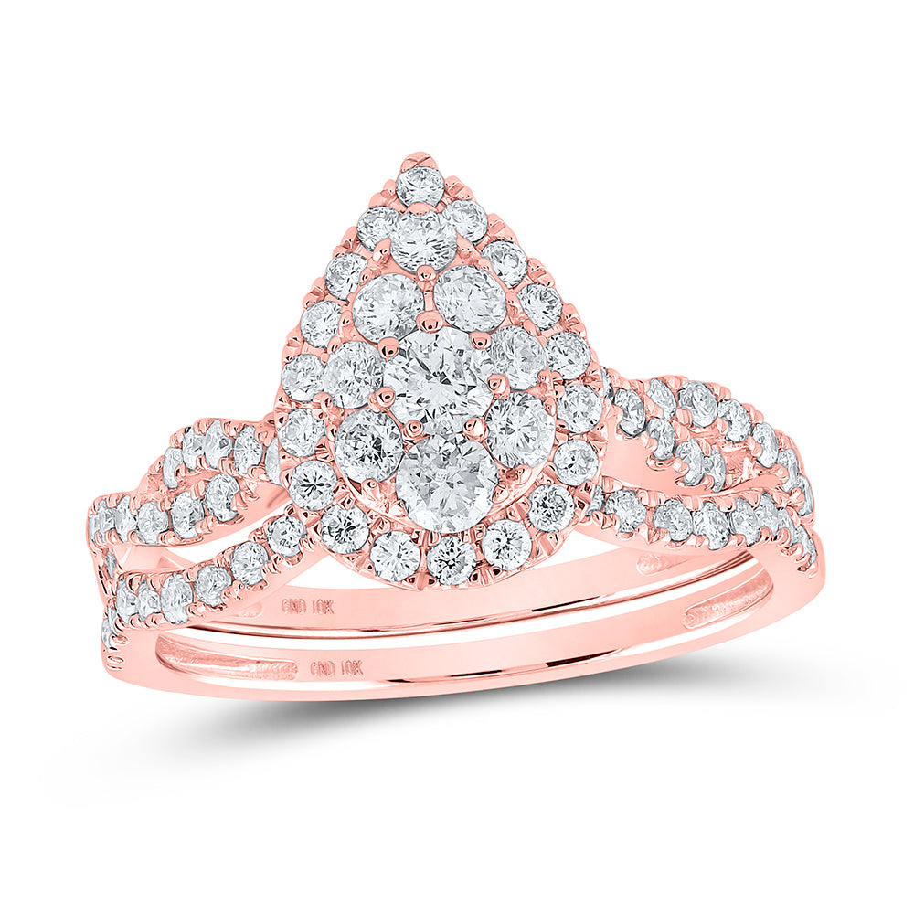 1CTW-DIA CN BRIDAL SET