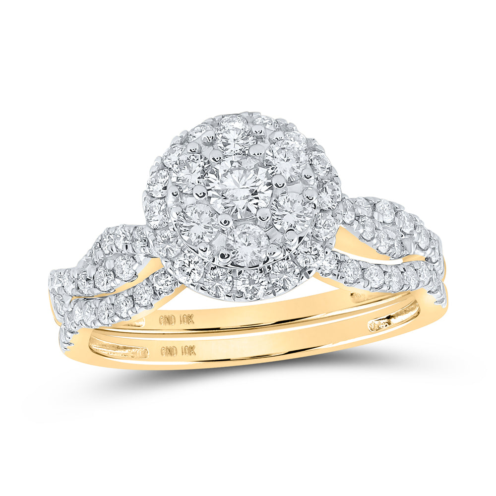 1CTW-DIA CN BRIDAL SET