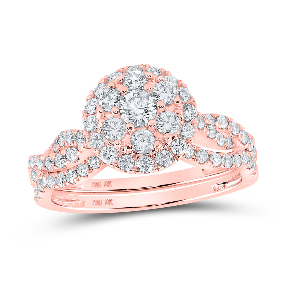 1CTW-DIA CN BRIDAL SET