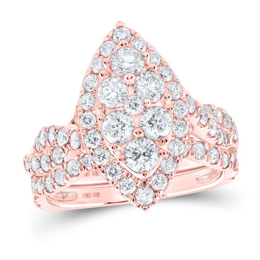 2CTW-DIA CN BRIDAL SET