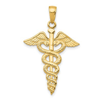 Load image into Gallery viewer, 14k Caduceus Pendant
