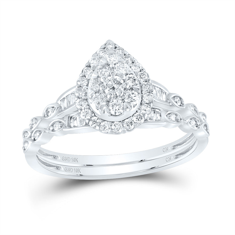 1/2CTW-DIA CN BRIDAL SET