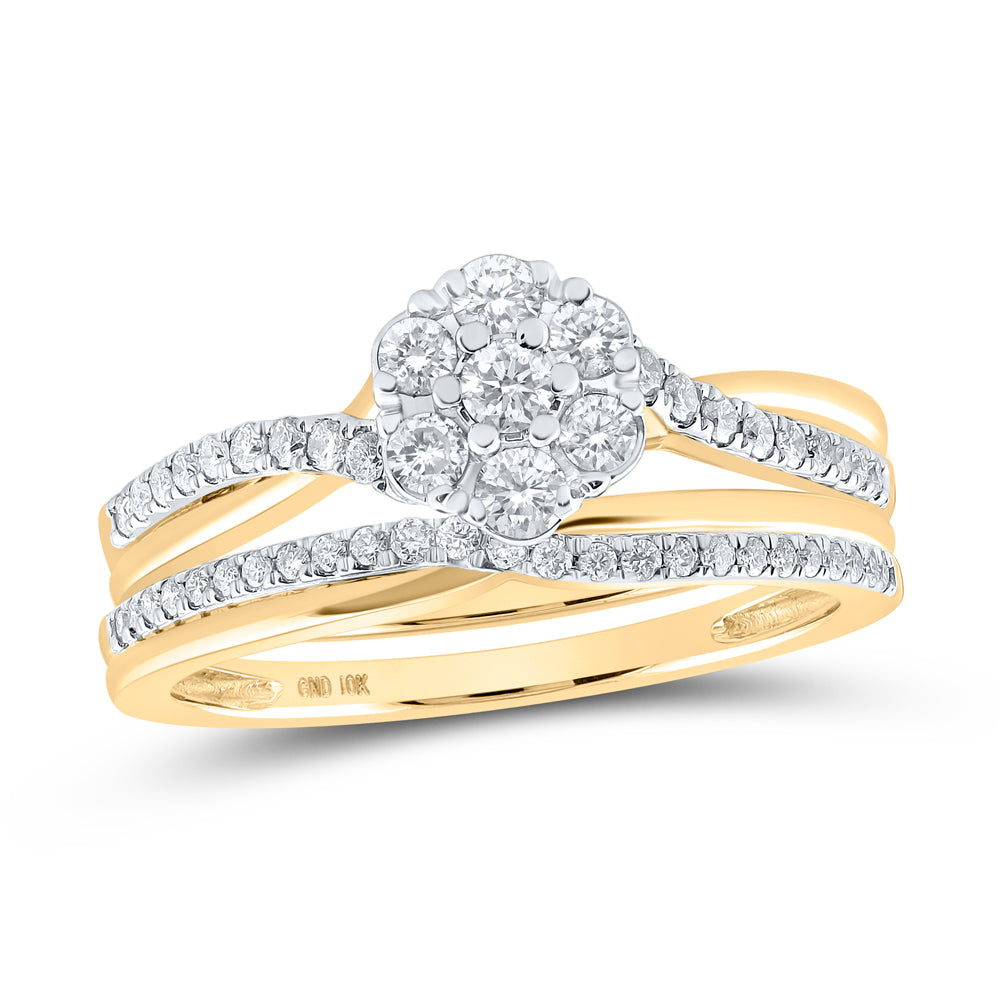 1/2CTW-DIA CN BRIDAL SET