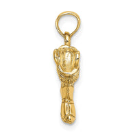 Load image into Gallery viewer, 14k 3-D Firefighter Boot Charm
