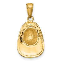 Load image into Gallery viewer, 14k 3-D Firefighter Hat Pendant
