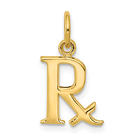 Load image into Gallery viewer, 14k Prescription Symbol RX Charm
