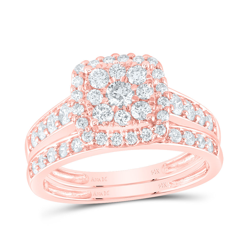 1 CTW-DIA ANA M BRIDAL SET