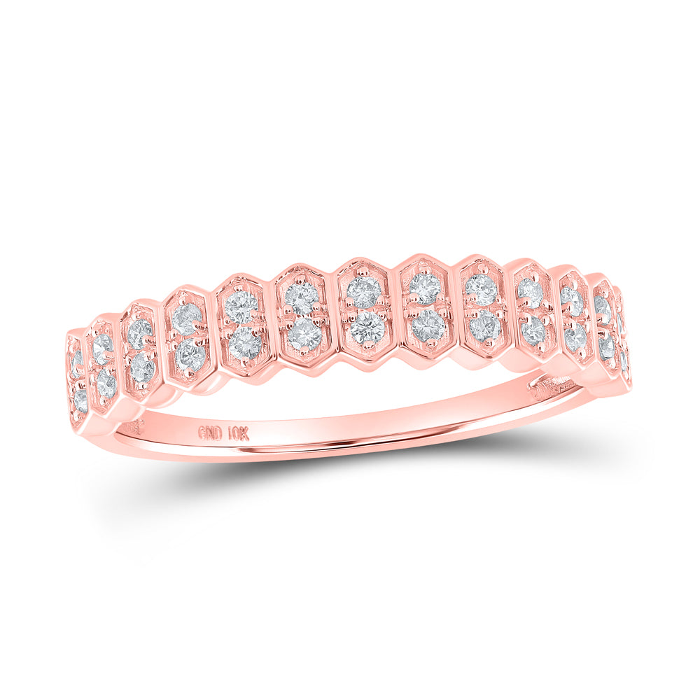 1/6CTW-DIA CN STACKABLE RING
