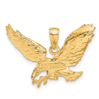 Load image into Gallery viewer, 14k Solid Polished Eagle Pendant
