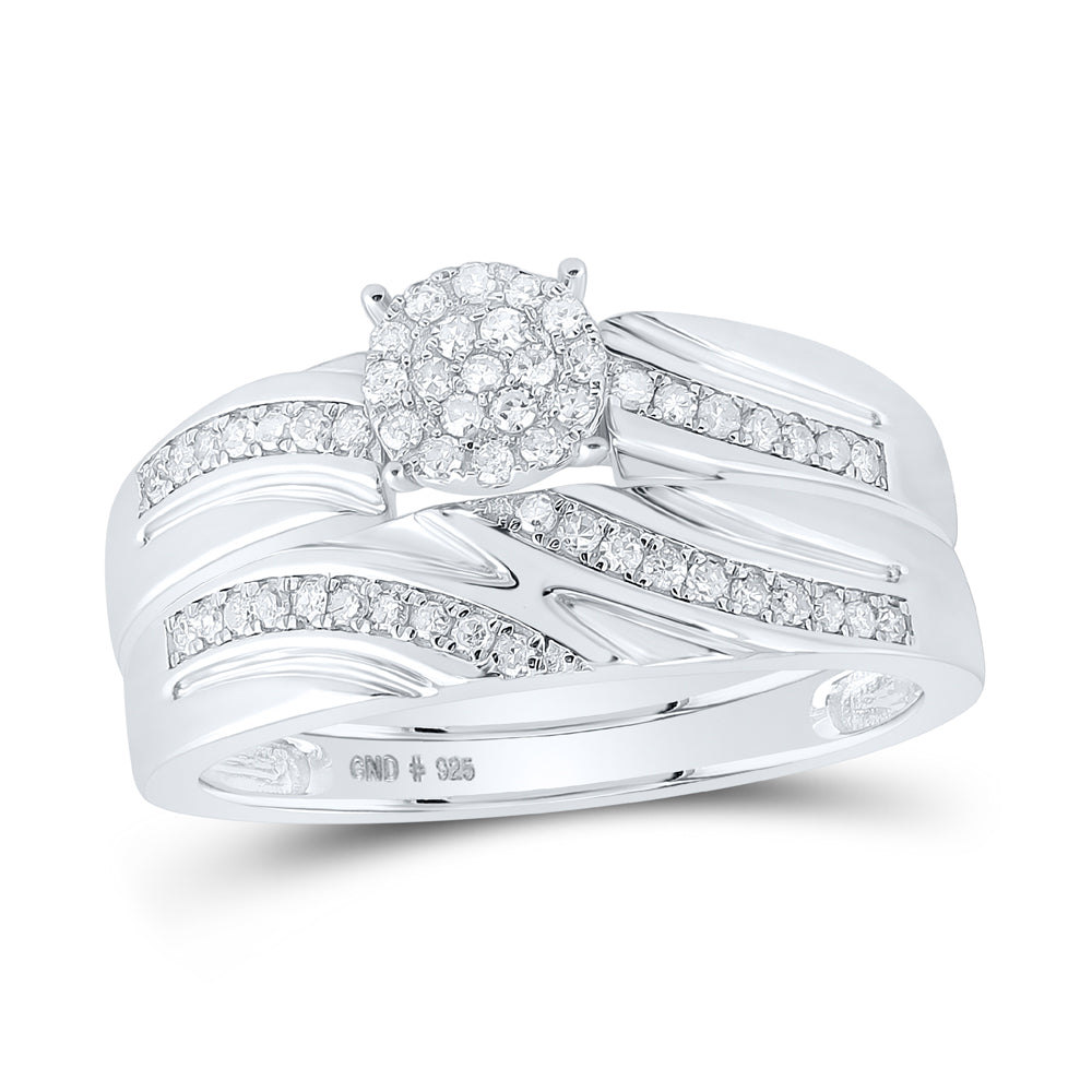 1/2CTW-DIA P1 MICRO PAVE GIFT TRIO SET