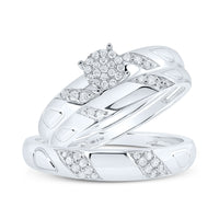 Load image into Gallery viewer, 1/4CTW-DIA P1 MICRO PAVE GIFT TRIO SET
