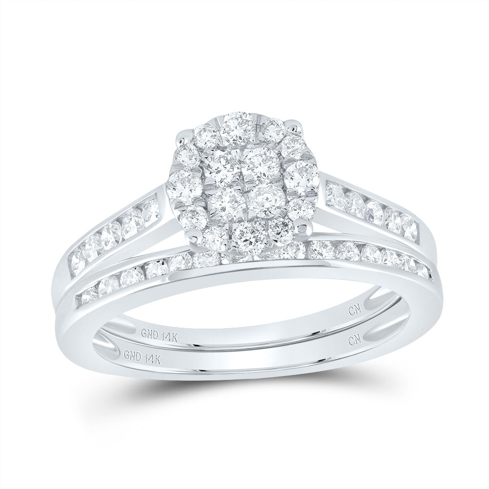 3/4CT-DIA CN BRIDAL SET