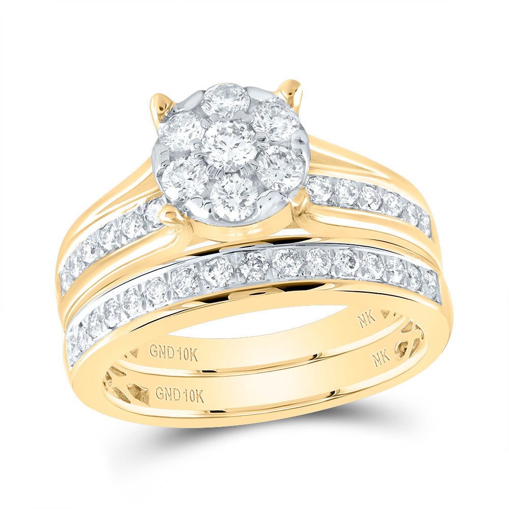 1 CTW-DIA NK BRIDAL SET