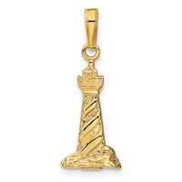 Load image into Gallery viewer, 14k 3D St. Augustine Lighthouse Pendant
