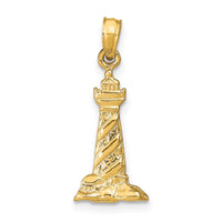Load image into Gallery viewer, 14k 3D St. Augustine Lighthouse Pendant
