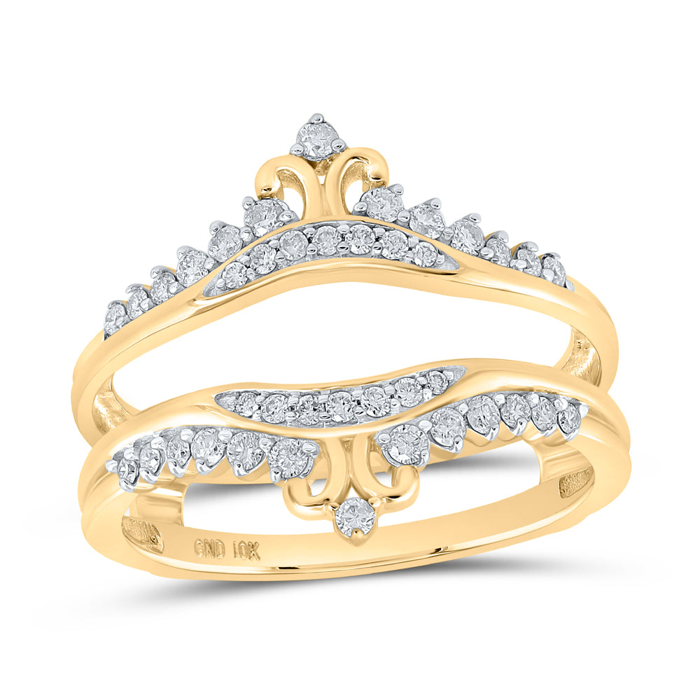 1/3CTW-DIA CN ENHANCER RING