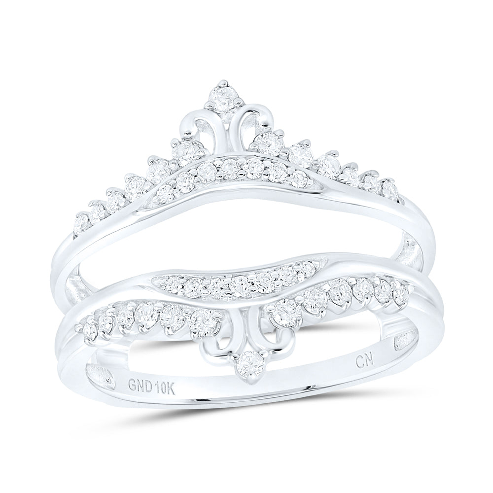 1/3CTW-DIA CN ENHANCER RING