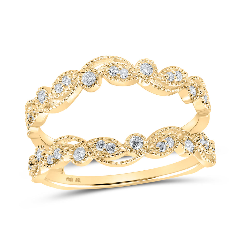 1/4CTW-DIA CN ENHANCER RING