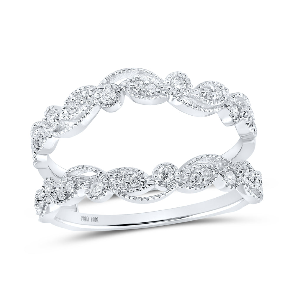 1/4CTW-DIA CN ENHANCER RING