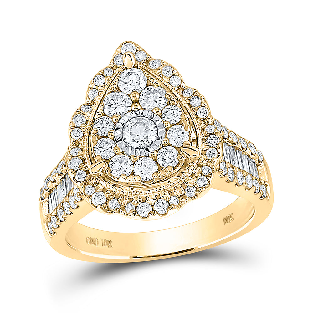 1 5/8CTW-DIA NK RING