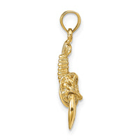 Load image into Gallery viewer, 14k Moveable Lobster Pendant
