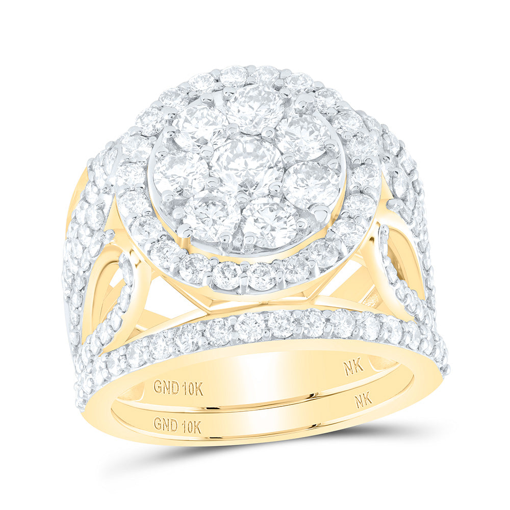 3 CTW-DIA NK BRIDAL SET