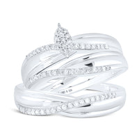 Load image into Gallery viewer, 1/3CTW-DIA P1 TRIO SET
