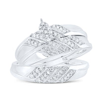 Load image into Gallery viewer, 1/3CTW-DIA P1 TRIO SET
