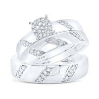 Load image into Gallery viewer, 1/4CTW-DIA P1 TRIO SET
