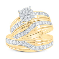 Load image into Gallery viewer, 1 1/4 CTW-DIA NK TRIO SET
