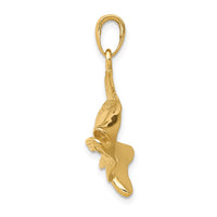 Load image into Gallery viewer, 14k Polished Open-Backed Redfish Pendant
