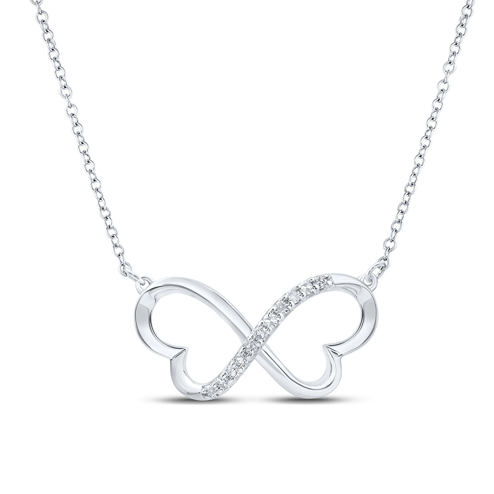 1/12CTW-DIA P2 GIFT HEART NECKLACE