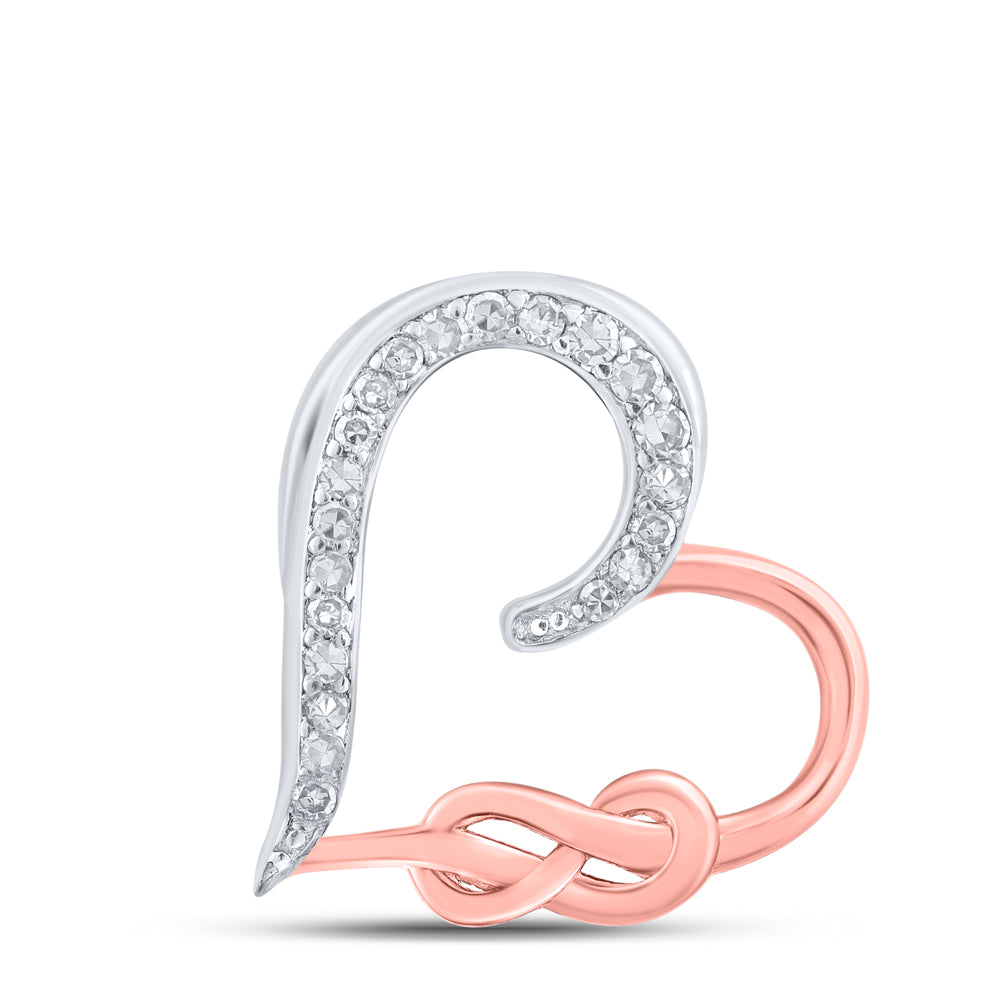 1/20CTW-DIA NK GIFT HEART PENDANT