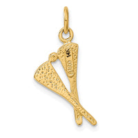 Load image into Gallery viewer, 14k Polished Lacrosse Sticks Charm
