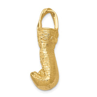 Load image into Gallery viewer, 14K Hollow Polished 3-D Boxing Glove Pendant
