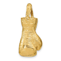 Load image into Gallery viewer, 14K Hollow Polished 3-D Boxing Glove Pendant
