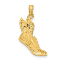 Load image into Gallery viewer, 14k Polished Running Shoe Pendant
