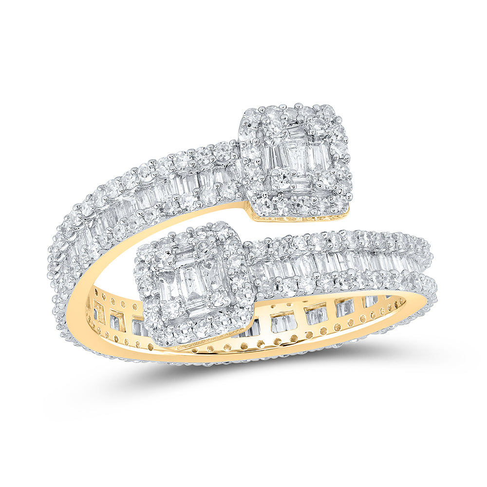 1 5/8CTW-DIA MENS CUFF RING FULL ETERNITY SHANK