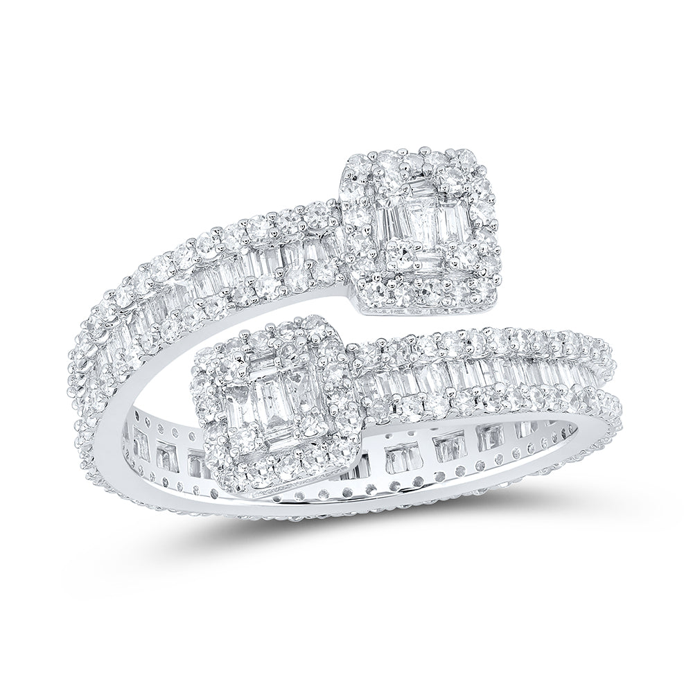 1 5/8CTW-DIA MENS CUFF RING FULL ETERNITY SHANK