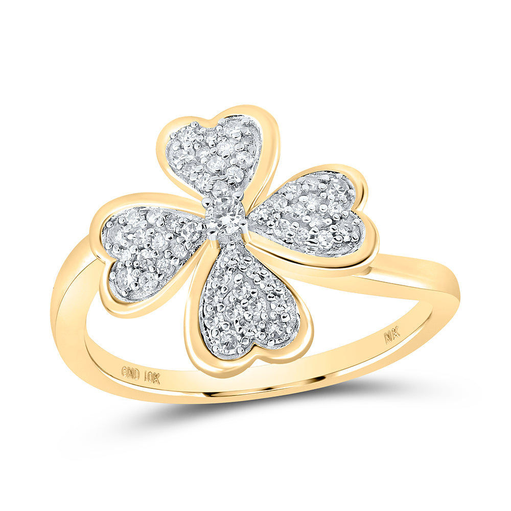 1/4CTW-DIA NK NIOLE HEART RING