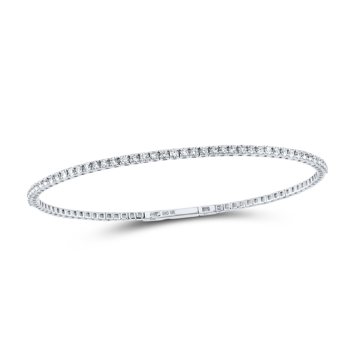 1 1/3CTW-DIA ANA M (190MM) FLEXIBLE TENNIS BANGLE (66X54MM)