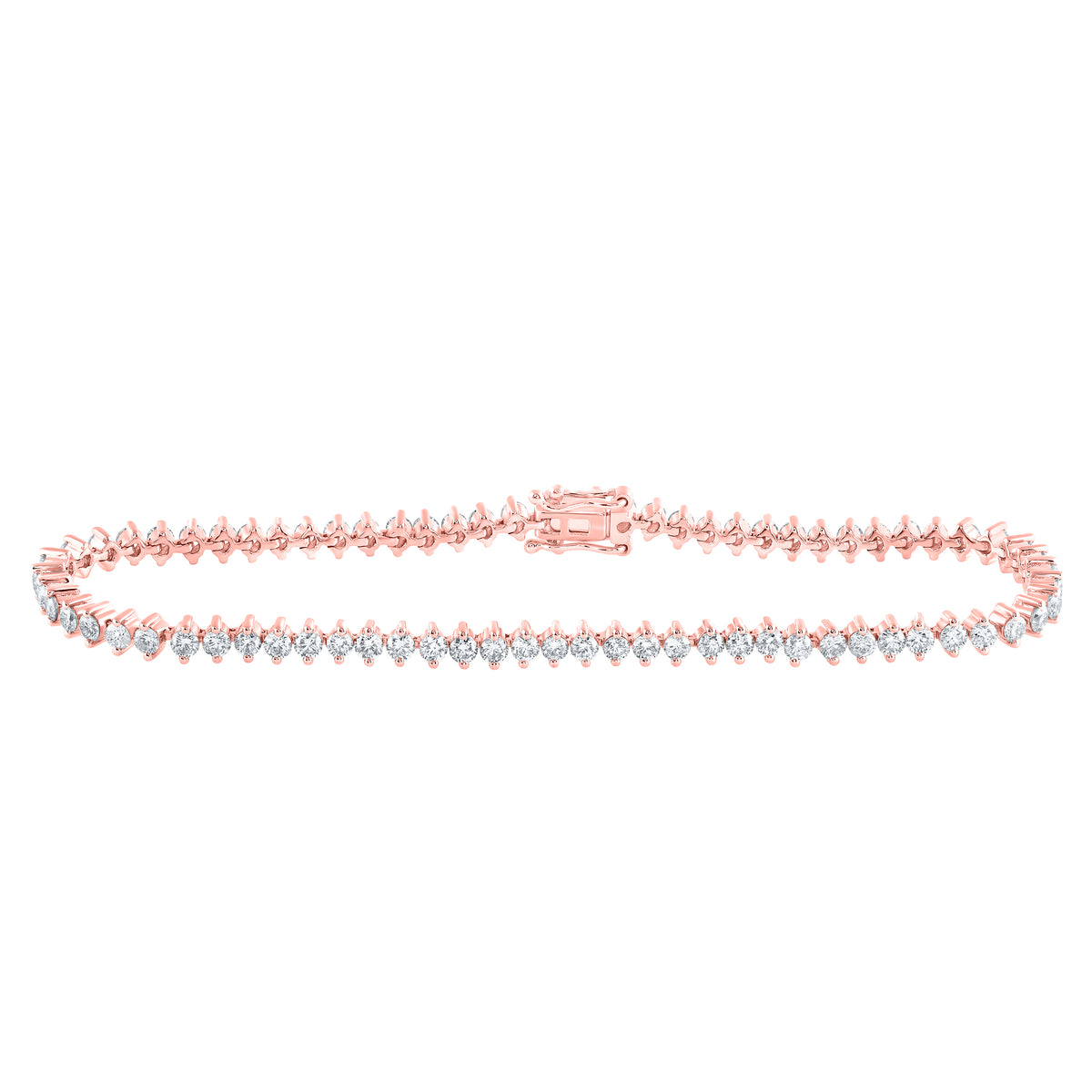 3 1/4 CTW-DIA NK TENNIS BRACELET (7 INCH)